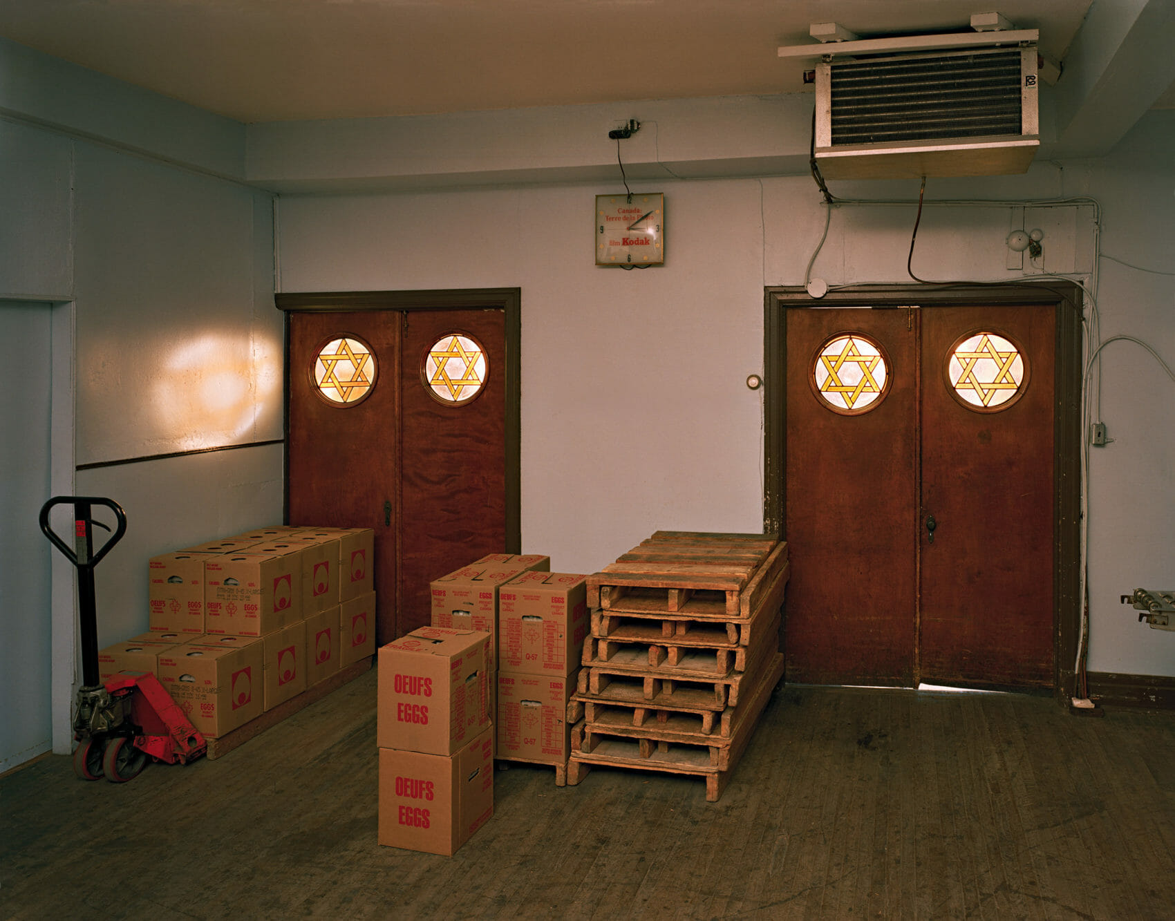 Former Shomrim Laboker Synagogue, Interior, St. Dominique Street, Montreal, 2000