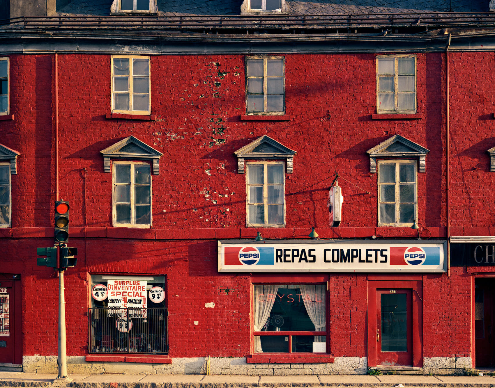 Crystal Restaurant, Quebec City, 1985