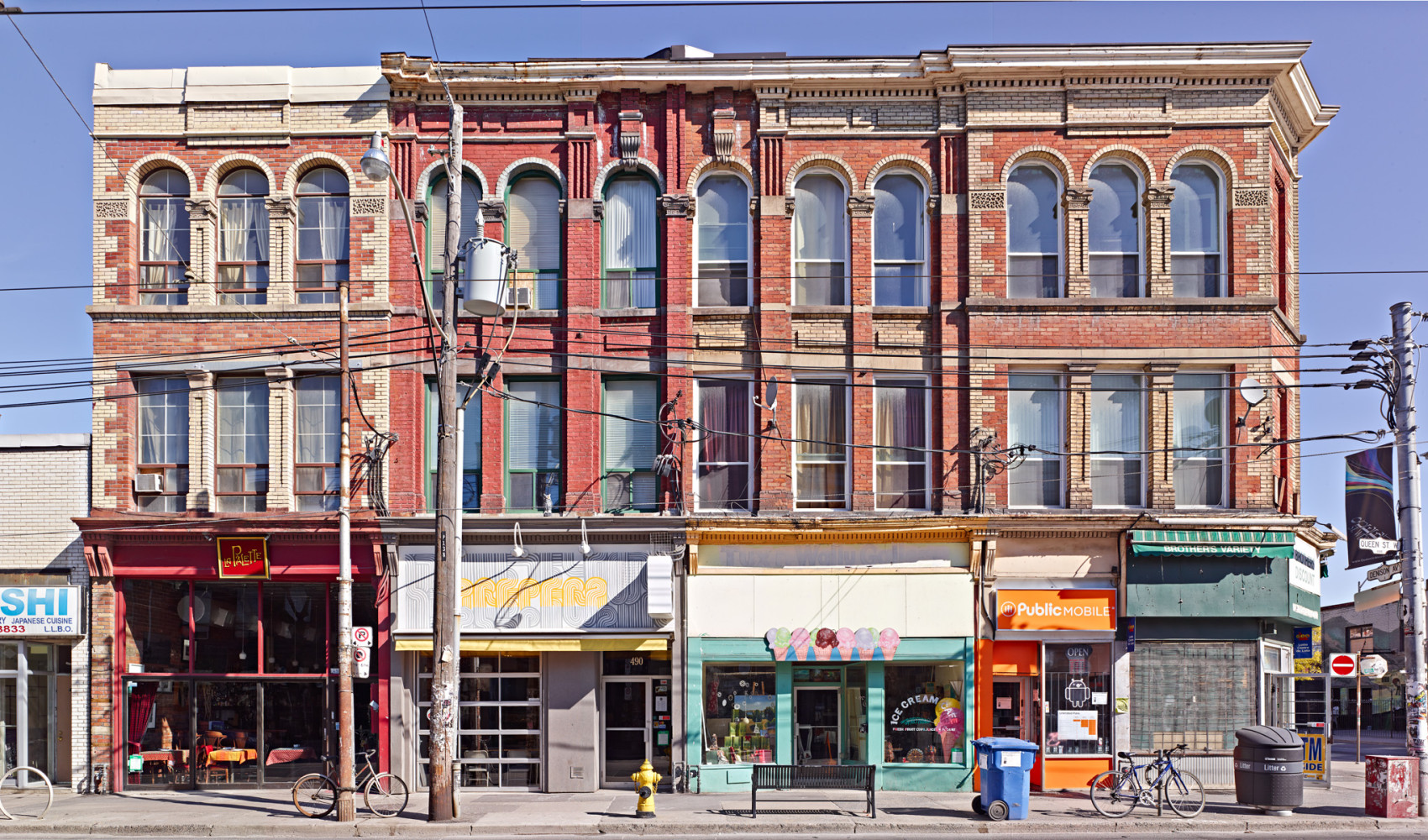 Queen Street West #486-492, West of Denison, Toronto, 2012