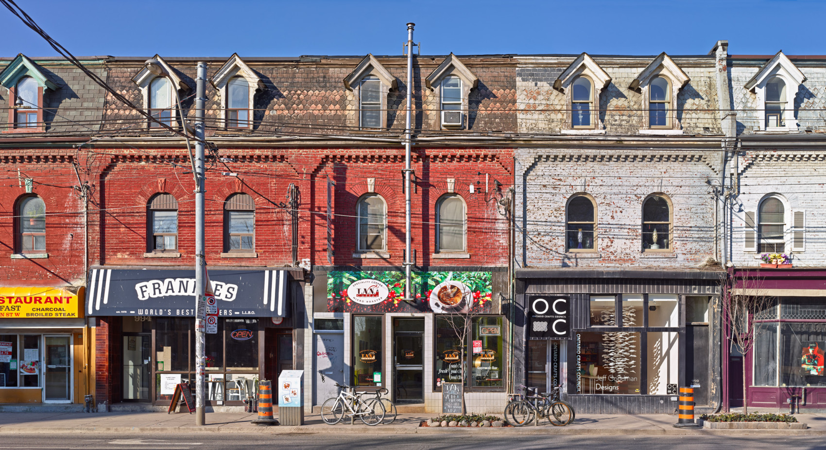 Queen Street West #990-994, East of Ossington, Toronto, 2013