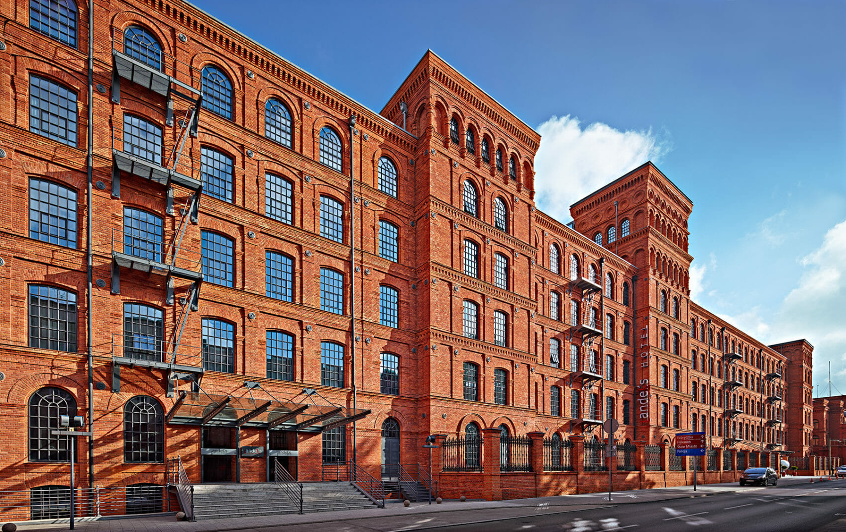 Andel's Hotel, Former Textile Mill, Lodz, Poland, 2012