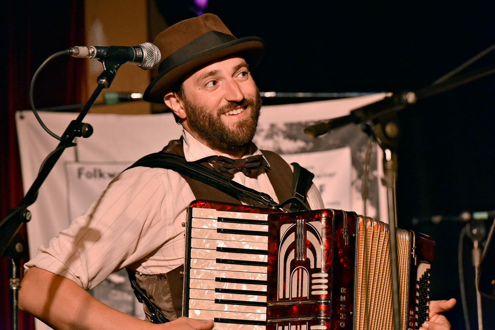 Dan Kahn, in the Brothers Nazaroff, Ashkenaz Festival, Toronto, 2014