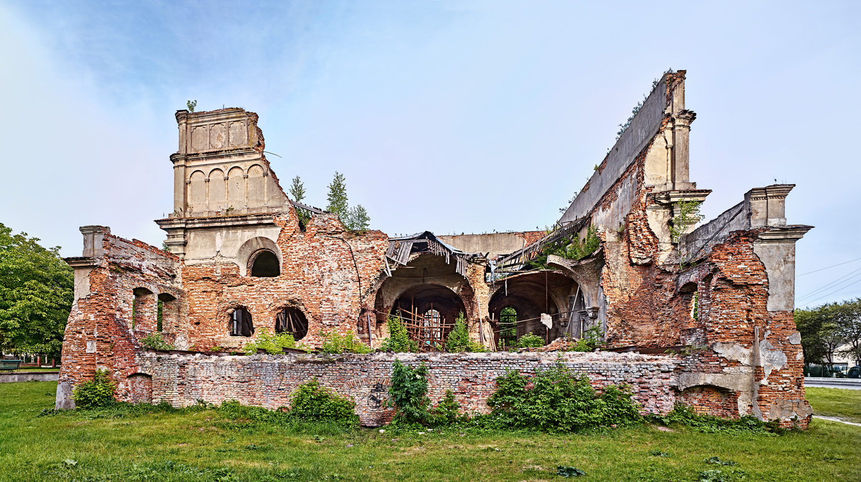 Ruins of the Great Synagogue of Brody, Ukraine, 2016