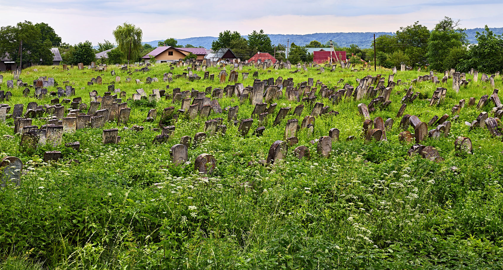 Jewish Cemetery of Kuty, Ukraine, 2016