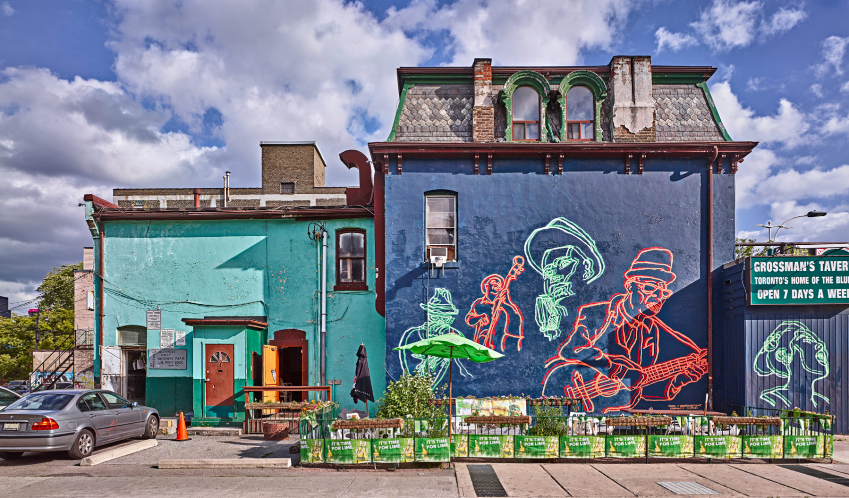 Cecil Street Mural, Grossman's Tavern, Toronto, 2011