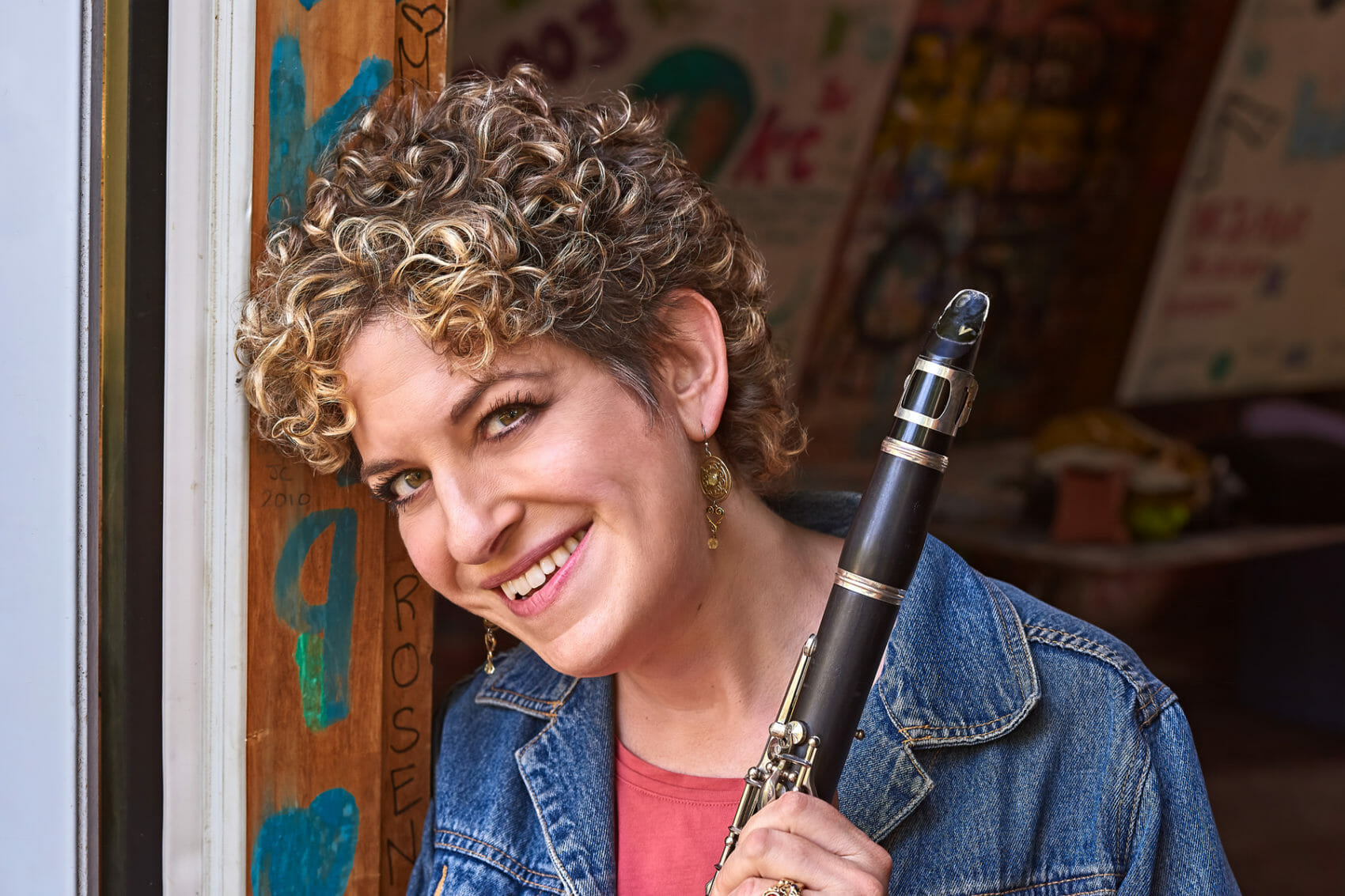 Ilene Stahl, Clarinetist, KlezKanada, Lantier, Quebec, 2018