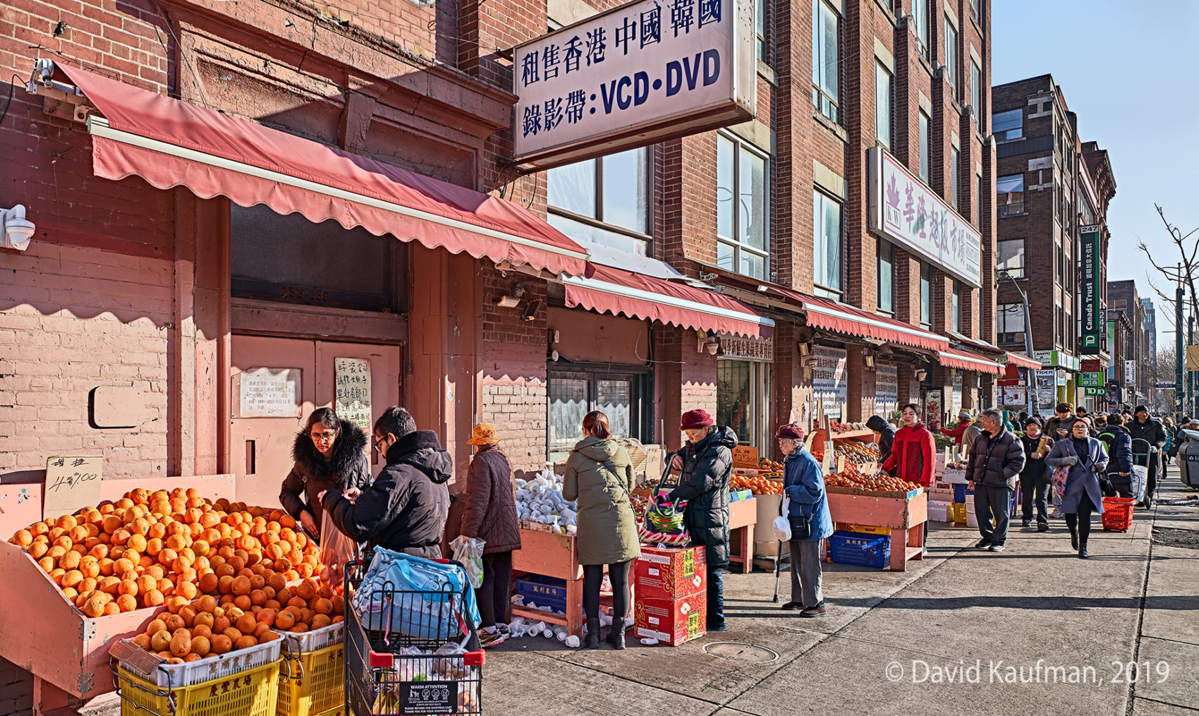 Winter Outdoor Market, Spadina Avenue, Toronto, 2019